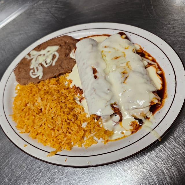 Enchiladas Cancun.