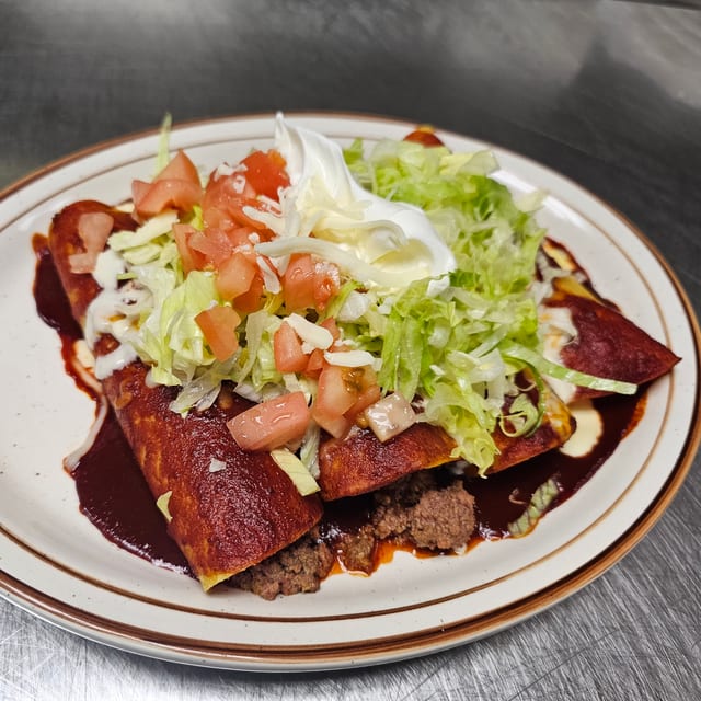 Enchiladas Poblanas.
