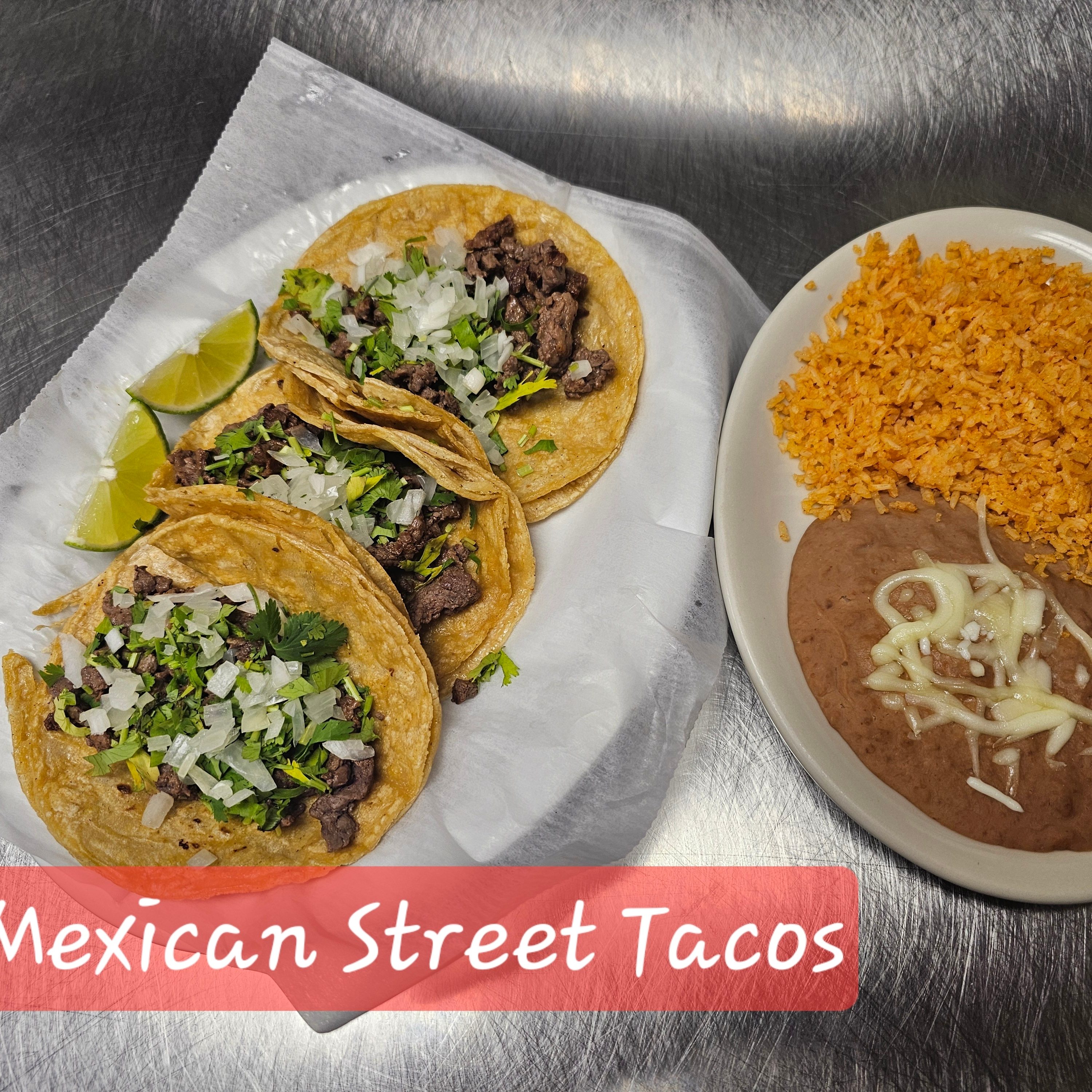 Mexican Street Tacos Style.