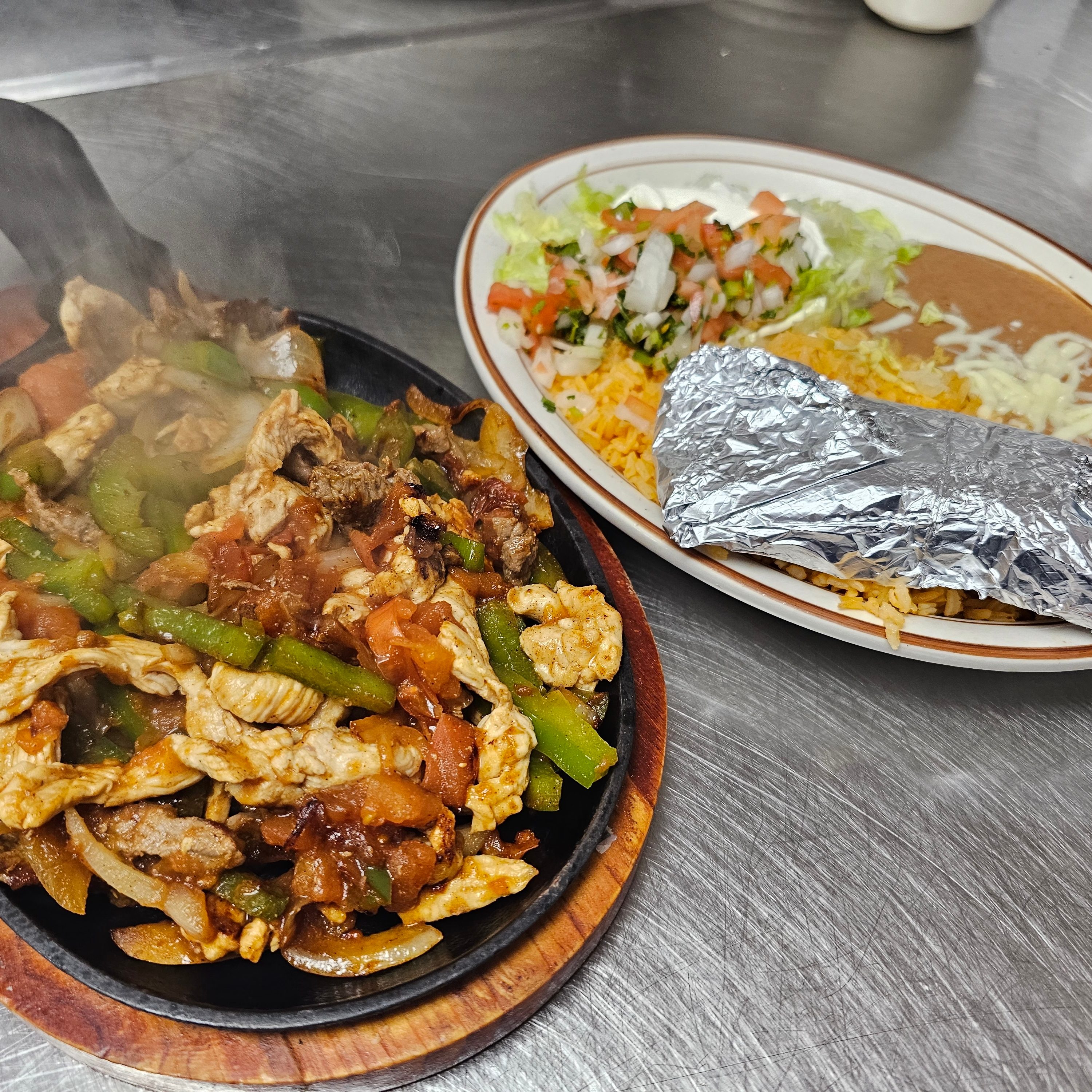 Lunch Fajitas.