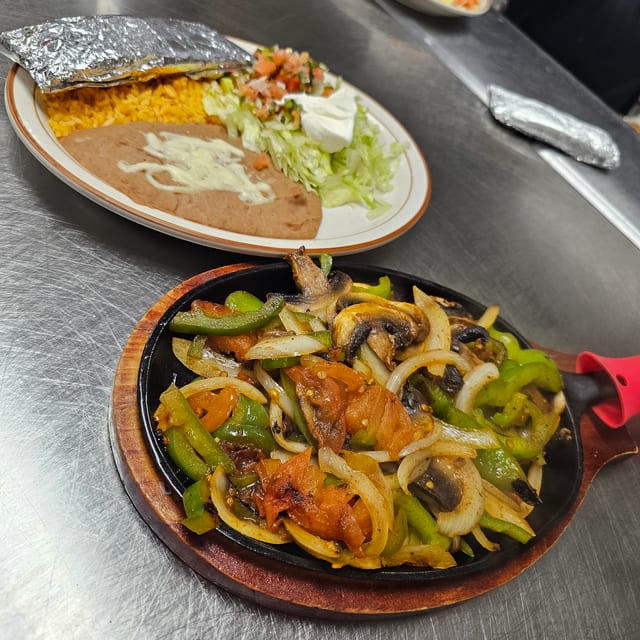 Fajita Mushroom and Veggies.
